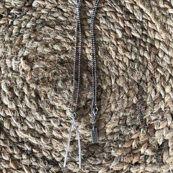 Marc Jacobs Wishbone Necklace - Picture 2 of 4